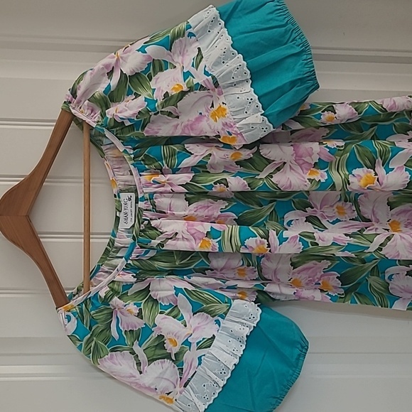 Vintage Shan-Ying For Liberty House Muumuu - Picture 1 of 7